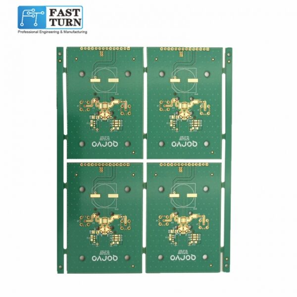 4层大面积沉金高端PCB电路板