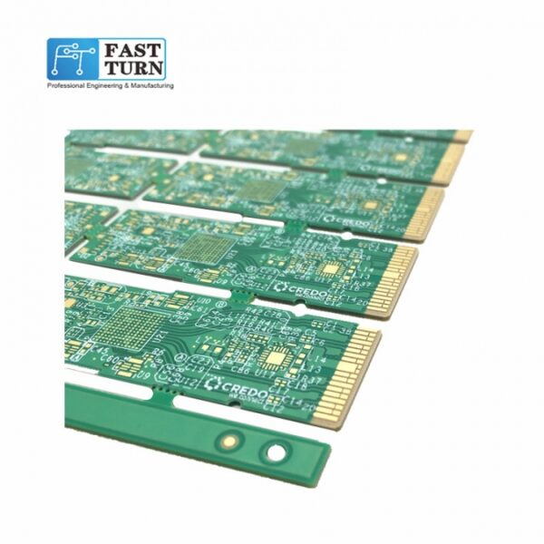 6层通孔填充带阻抗控制PCB线路板 - 图片 3